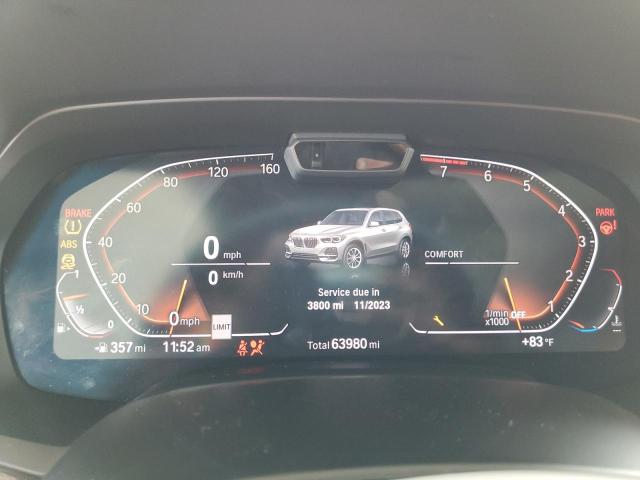 5UXCR6C57KLL63490 - 2019 BMW X5 XDRIVE40I BLUE photo 9