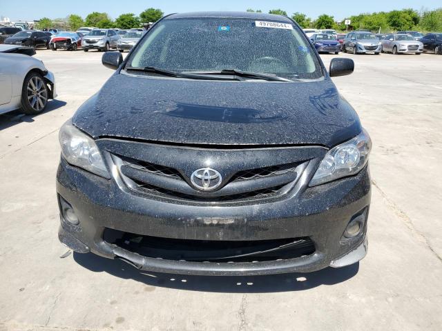 2T1BU4EE6CC907676 - 2012 TOYOTA COROLLA BASE BLACK photo 5