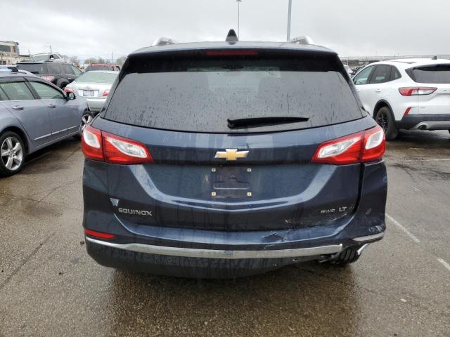 3GNAXUEV0KL151008 - 2019 CHEVROLET EQUINOX LT BLUE photo 6