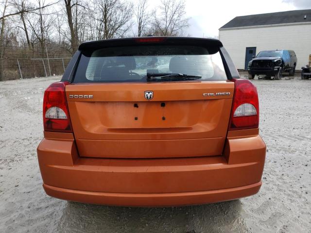 1B3CB3HA3BD190962 - 2011 DODGE CALIBER MAINSTREET ORANGE photo 6