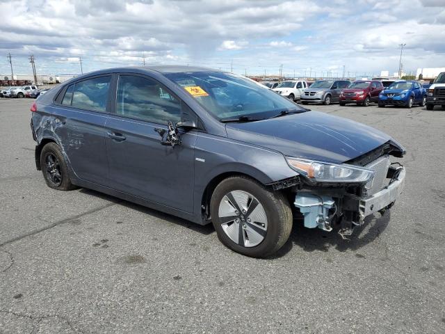 KMHC65LC0JU084504 - 2018 HYUNDAI IONIQ BLUE GRAY photo 4