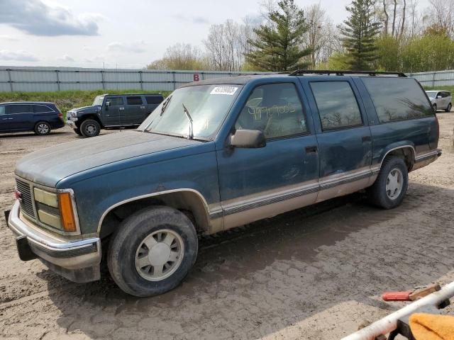 1GKEC16K0PJ736313 - 1993 CHEVROLET SUBURBAN C1500 GREEN photo 1