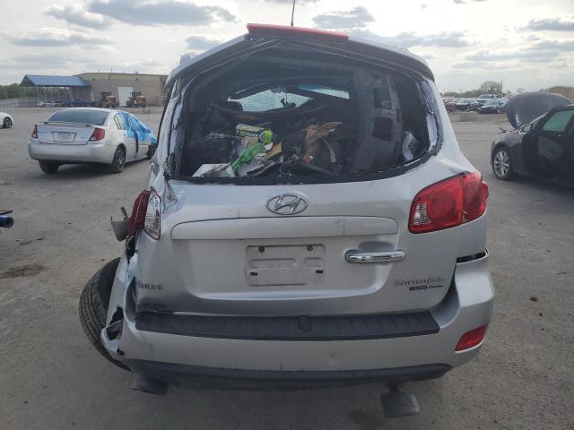 5NMSH73E58H206461 - 2008 HYUNDAI SANTA FE SE SILVER photo 6