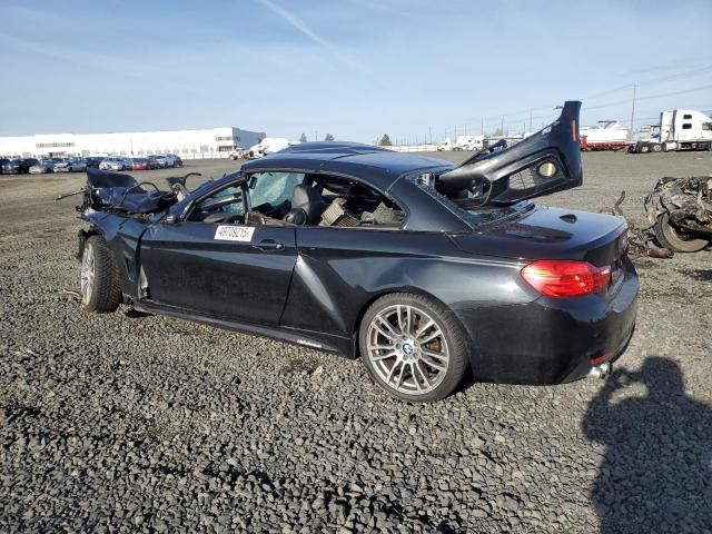 WBA3V7C59FP772153 - 2015 BMW 428 I SULEV BLACK photo 2