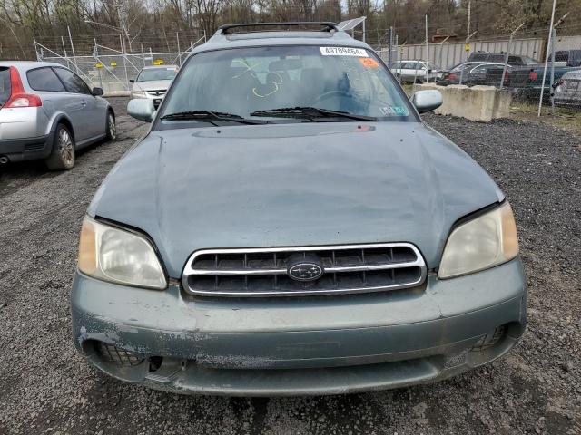 4S3BH625647301611 - 2004 SUBARU LEGACY L SPECIAL GREEN photo 5