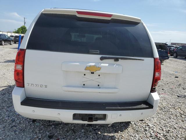 1GNSCAE06ER249489 - 2014 CHEVROLET TAHOE C1500  LS WHITE photo 6