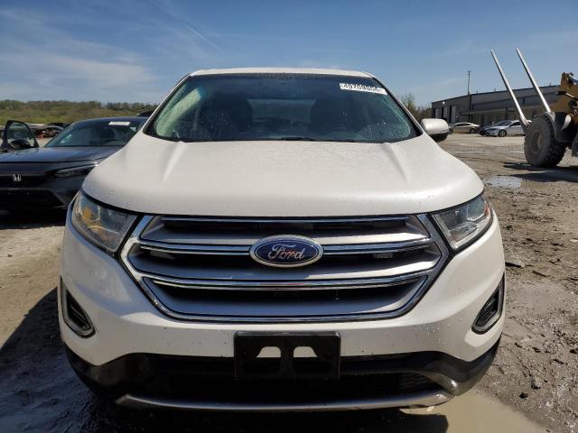 2FMTK4J91FBC31732 - 2015 FORD EDGE SEL WHITE photo 5