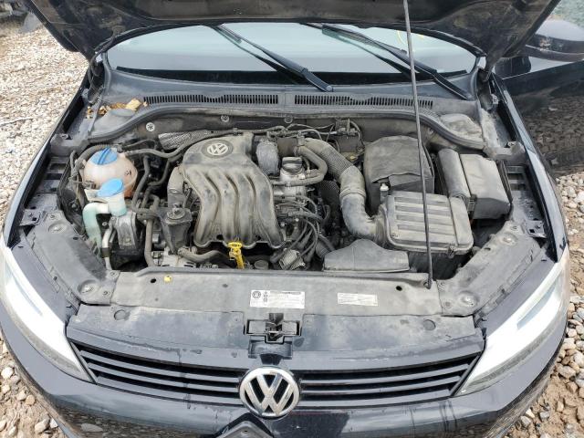 3VW2K7AJ1EM394659 - 2014 VOLKSWAGEN JETTA BASE Schwarz Foto 11
