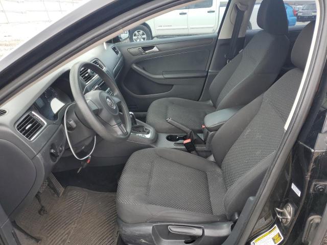 3VW2K7AJ1EM394659 - 2014 VOLKSWAGEN JETTA BASE Schwarz Foto 7