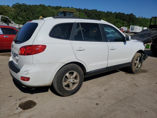 5NMSG13D07H051839 - 2007 HYUNDAI SANTA FE GLS WHITE photo 3