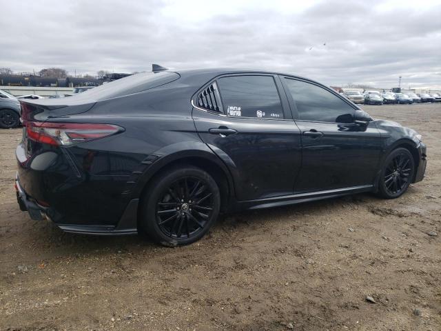 4T1G11BKXPU077117 - 2023 TOYOTA CAMRY SE NIGHT SHADE BLACK photo 3