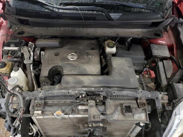 5N1AR2MM2DC654999 - 2013 NISSAN PATHFINDER S MAROON photo 12