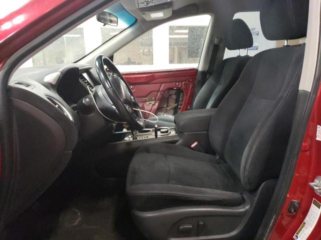 5N1AR2MM2DC654999 - 2013 NISSAN PATHFINDER S MAROON photo 7