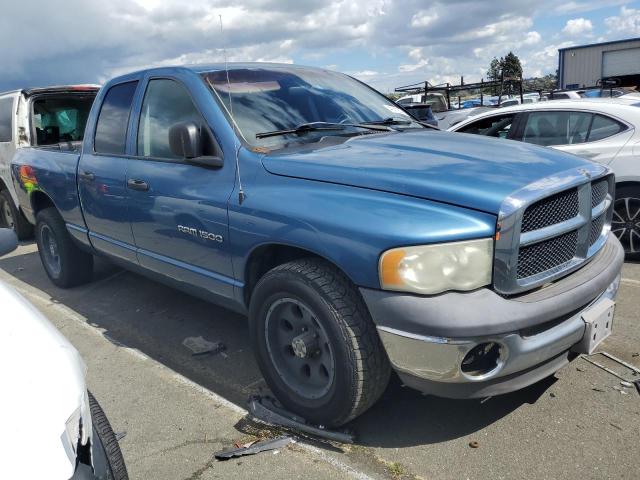 1D7HA18N02J179519 - 2002 DODGE RAM 1500 BLUE photo 4