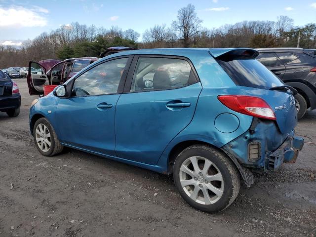 JM1DE1HZ4B0114159 - 2011 MAZDA MAZDA2 BLUE photo 2