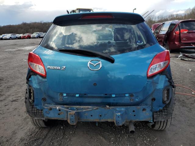 JM1DE1HZ4B0114159 - 2011 MAZDA MAZDA2 BLUE photo 6