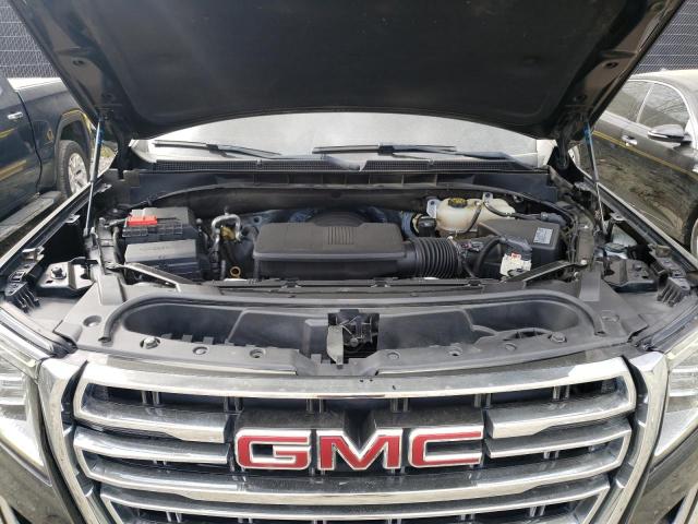 1GKS1GKD7MR174135 - 2021 GMC YUKON XL C1500 SLT BLACK photo 12