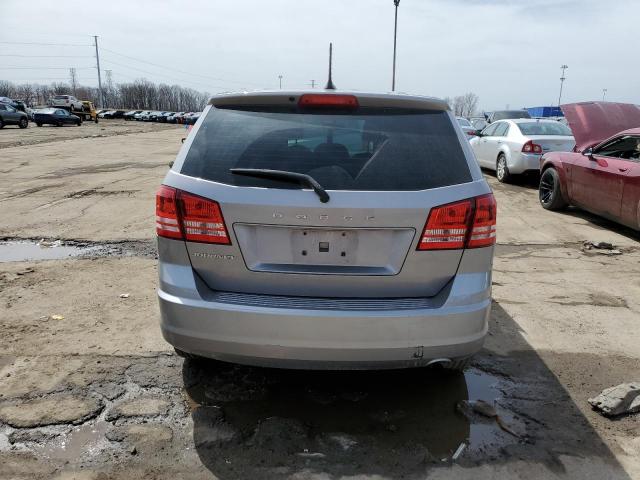 3C4PDCAB9FT714533 - 2015 DODGE JOURNEY SE SILVER photo 6