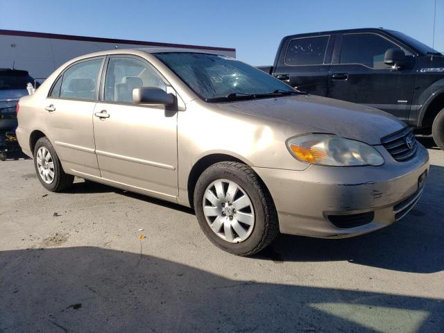 1NXBR32E54Z219166 - 2004 TOYOTA COROLLA CE BEIGE photo 4