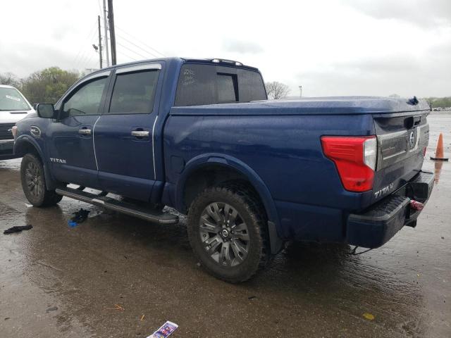 1N6AA1E65HN502924 - 2017 NISSAN TITAN SV BLUE photo 2