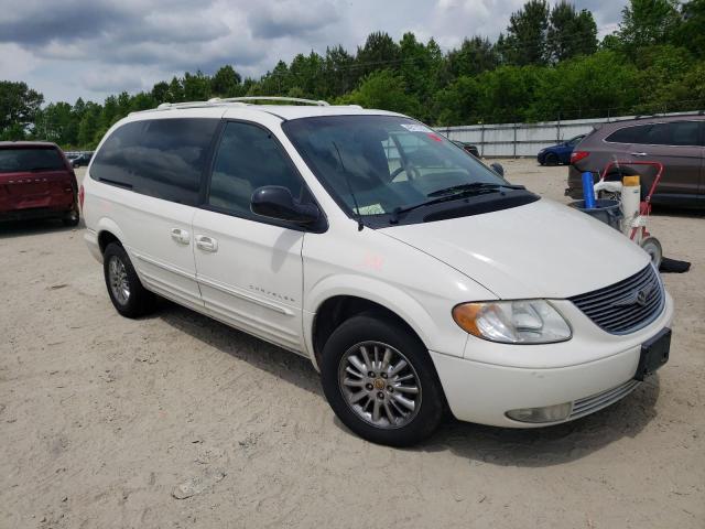 2C8GP64L81R414229 - 2001 CHRYSLER TOWN & COU LIMITED WHITE photo 4