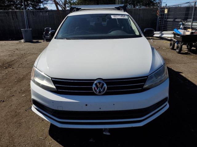 3VWLA7AJ1FM332414 - 2015 VOLKSWAGEN JETTA TDI WHITE photo 5