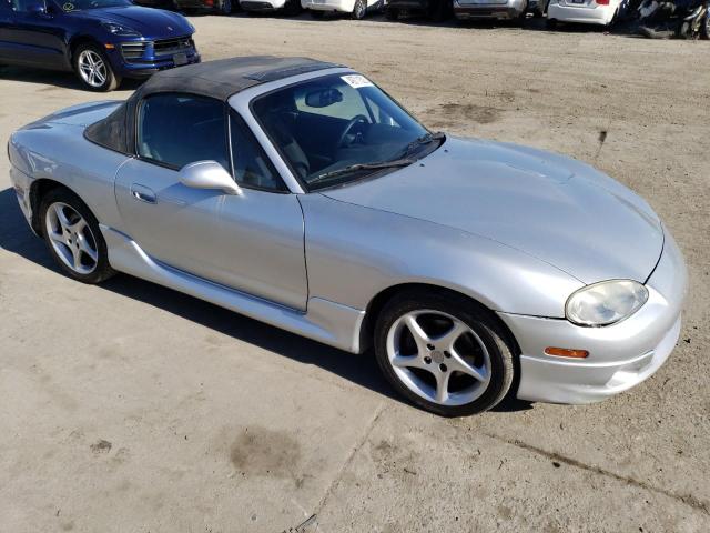JM1NB353630302840 - 2003 MAZDA MX-5 MIATA BASE SILVER photo 4