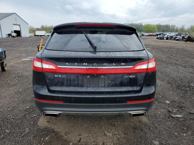 2LMTJ8LP7GBL23228 - 2016 LINCOLN MKX RESERVE Սև լուսանկար 6