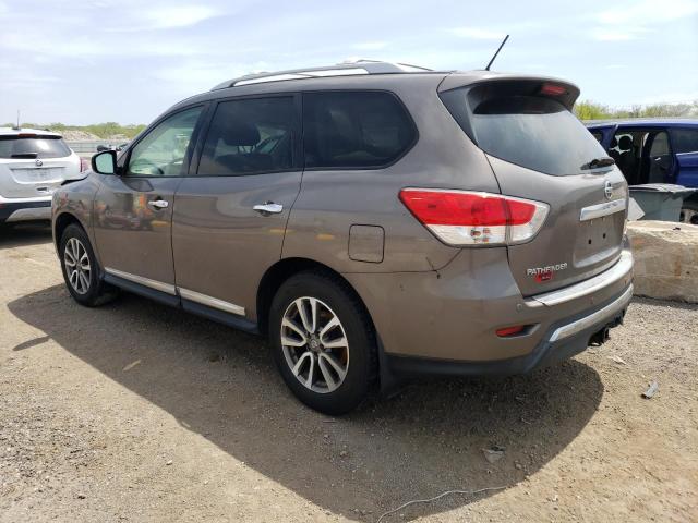5N1AR2MM1DC670367 - 2013 NISSAN PATHFINDER S BROWN photo 2