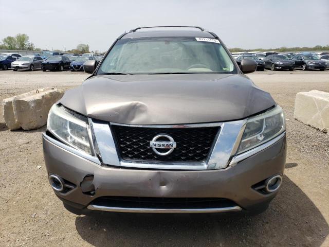 5N1AR2MM1DC670367 - 2013 NISSAN PATHFINDER S BROWN photo 5