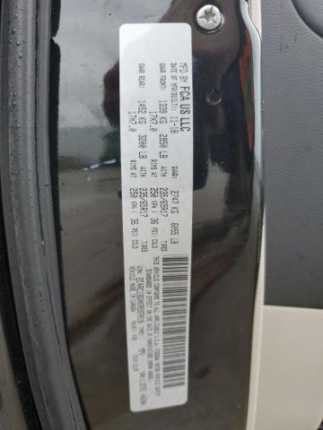 2C4RC1BGXKR597018 - 2019 CHRYSLER PACIFICA TOURING L Սև լուսանկար 12