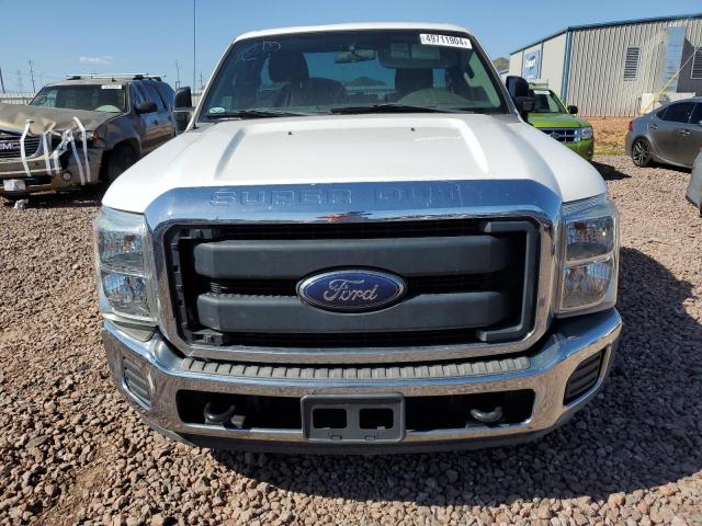 1FTBF2A61FEB44562 - 2015 FORD F250 SUPER DUTY WHITE photo 5