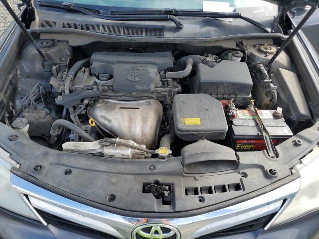 4T1BF1FK7CU054555 - 2012 TOYOTA CAMRY BASE GRAY photo 11