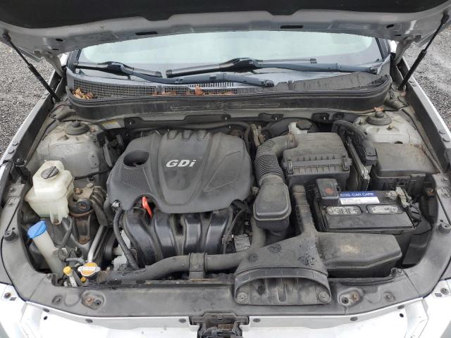 5NPEB4AC3BH205527 - 2011 HYUNDAI SONATA GLS SILVER photo 11