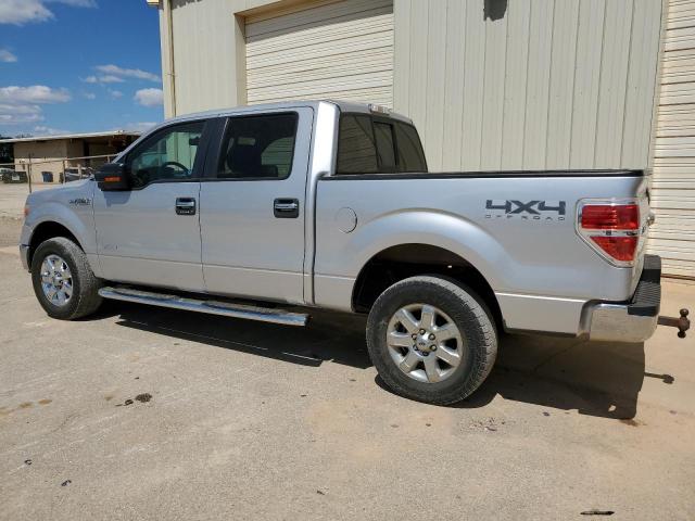 1FTFW1ET7DKG39763 - 2013 FORD F150 SUPERCREW SILVER photo 2