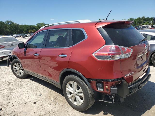 5N1AT2MT7GC870165 - 2016 NISSAN ROGUE S RED photo 2