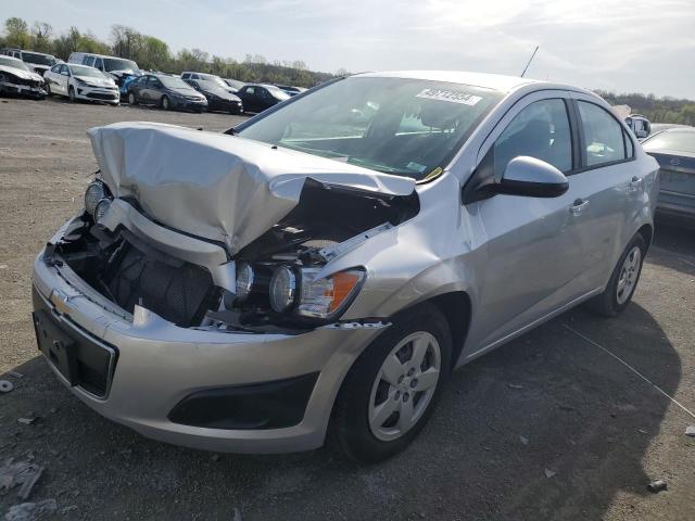 1G1JA5SHXG4101494 - 2016 CHEVROLET SONIC LS SILVER photo 1