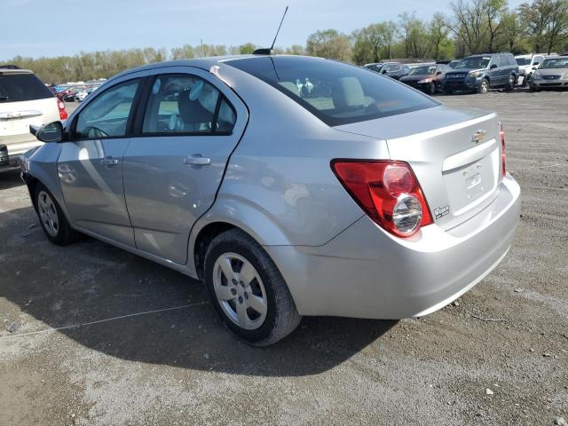 1G1JA5SHXG4101494 - 2016 CHEVROLET SONIC LS SILVER photo 2