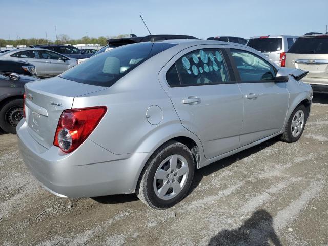 1G1JA5SHXG4101494 - 2016 CHEVROLET SONIC LS SILVER photo 3