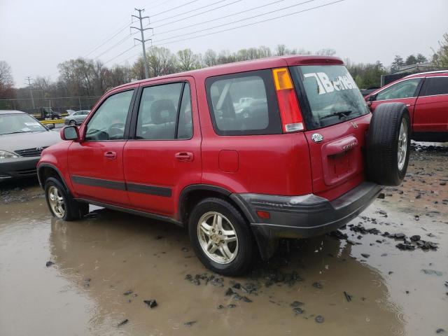 JHLRD1863YC033789 - 2000 HONDA CR-V EX RED photo 2