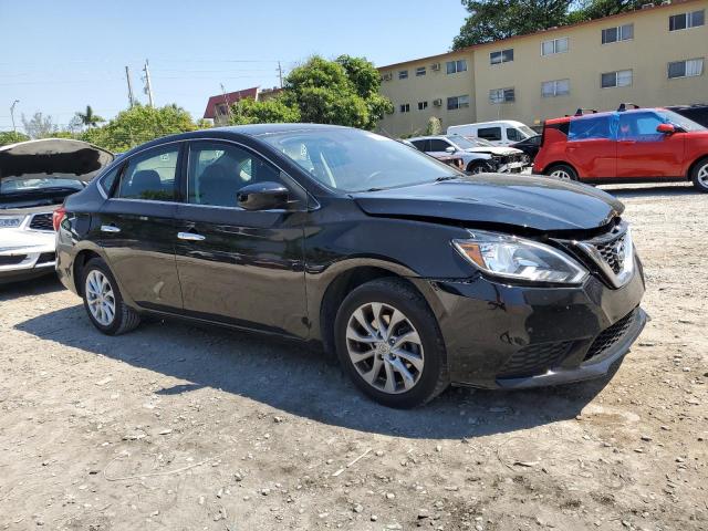 3N1AB7AP7KY291403 - 2019 NISSAN SENTRA S BLACK photo 4