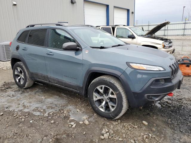 1C4PJMBB9EW251749 - 2014 JEEP CHEROKEE TRAILHAWK GRAY photo 4