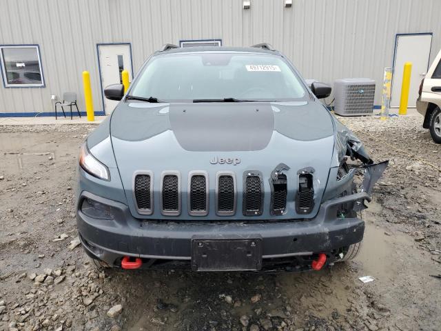 1C4PJMBB9EW251749 - 2014 JEEP CHEROKEE TRAILHAWK GRAY photo 5