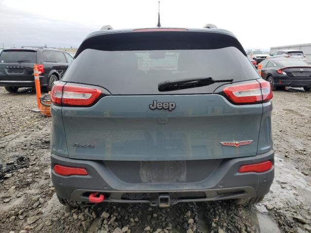 1C4PJMBB9EW251749 - 2014 JEEP CHEROKEE TRAILHAWK GRAY photo 6