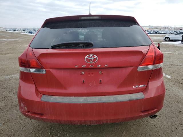4T3BA3BB3EU059505 - 2014 TOYOTA VENZA LE أحمر صورة 6