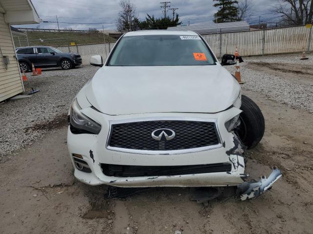 JN1BV7AR4EM701269 - 2014 INFINITI Q50 BASE WHITE photo 5