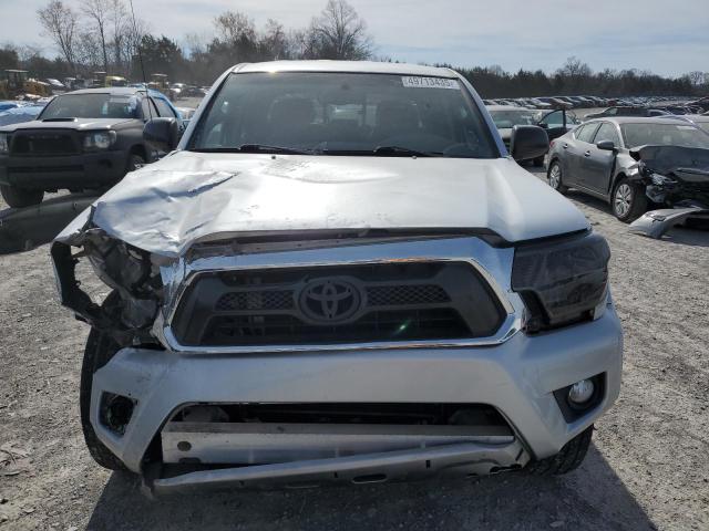 5TFJU4GN0DX046913 - 2013 TOYOTA TACOMA DOUBLE CAB PRERUNNER SILVER photo 5