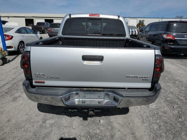 5TFJU4GN0DX046913 - 2013 TOYOTA TACOMA DOUBLE CAB PRERUNNER SILVER photo 6