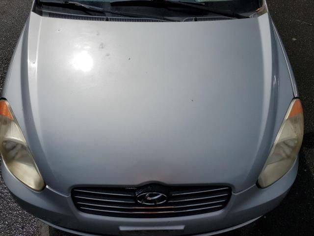 KMHCN46C66U043987 - 2006 HYUNDAI ACCENT GLS SILVER photo 11