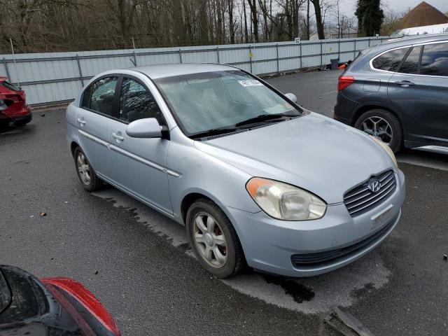 KMHCN46C66U043987 - 2006 HYUNDAI ACCENT GLS SILVER photo 4